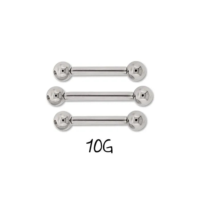 Titanium Straight Barbells : 10g