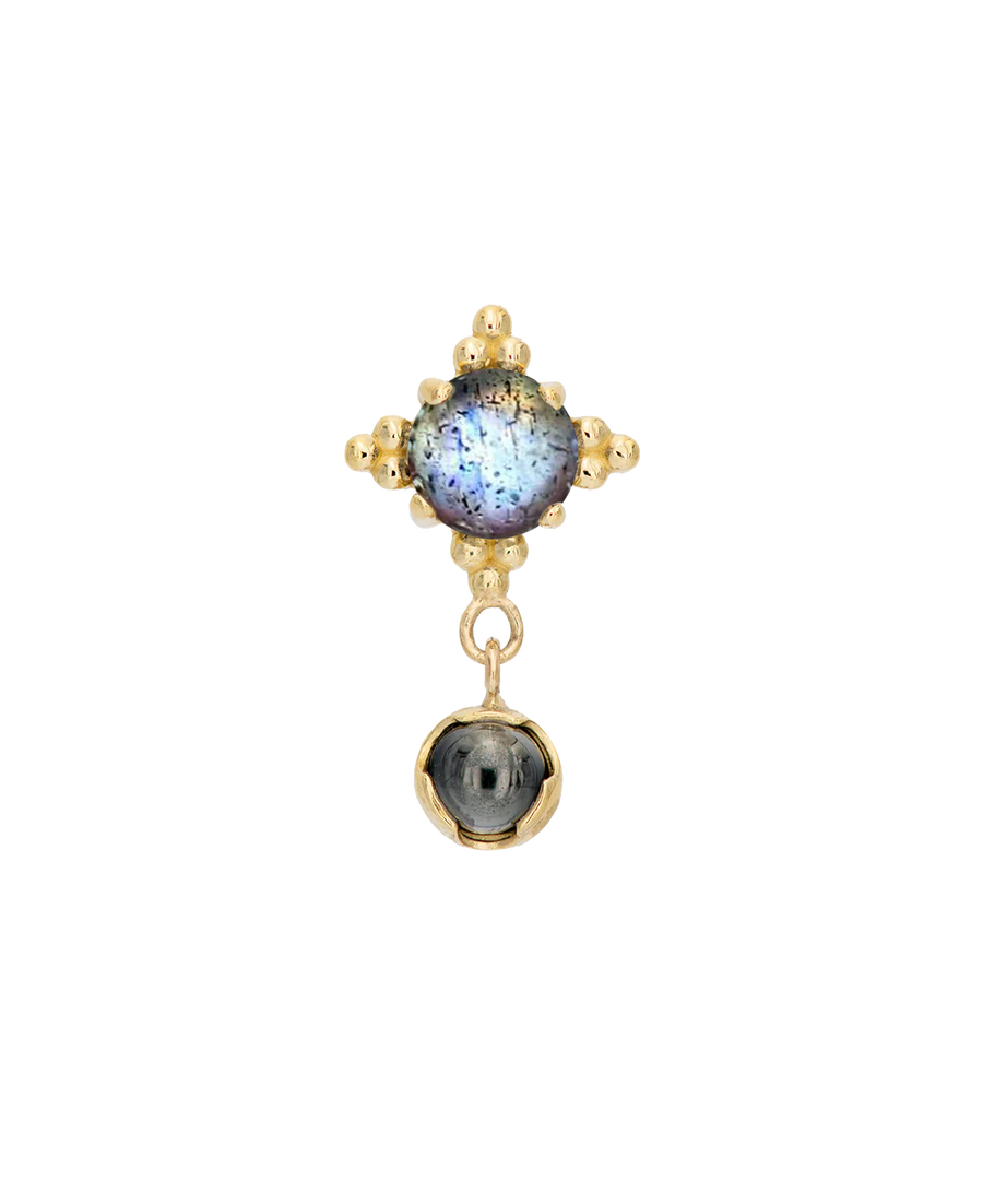 Anatometal Zia + Prong Dangle