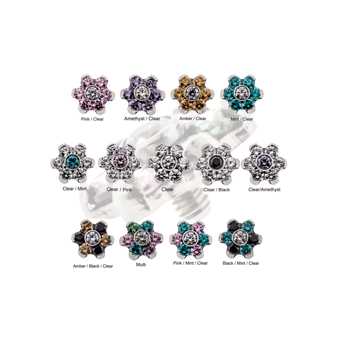 Gem Flower Titanium : 14g