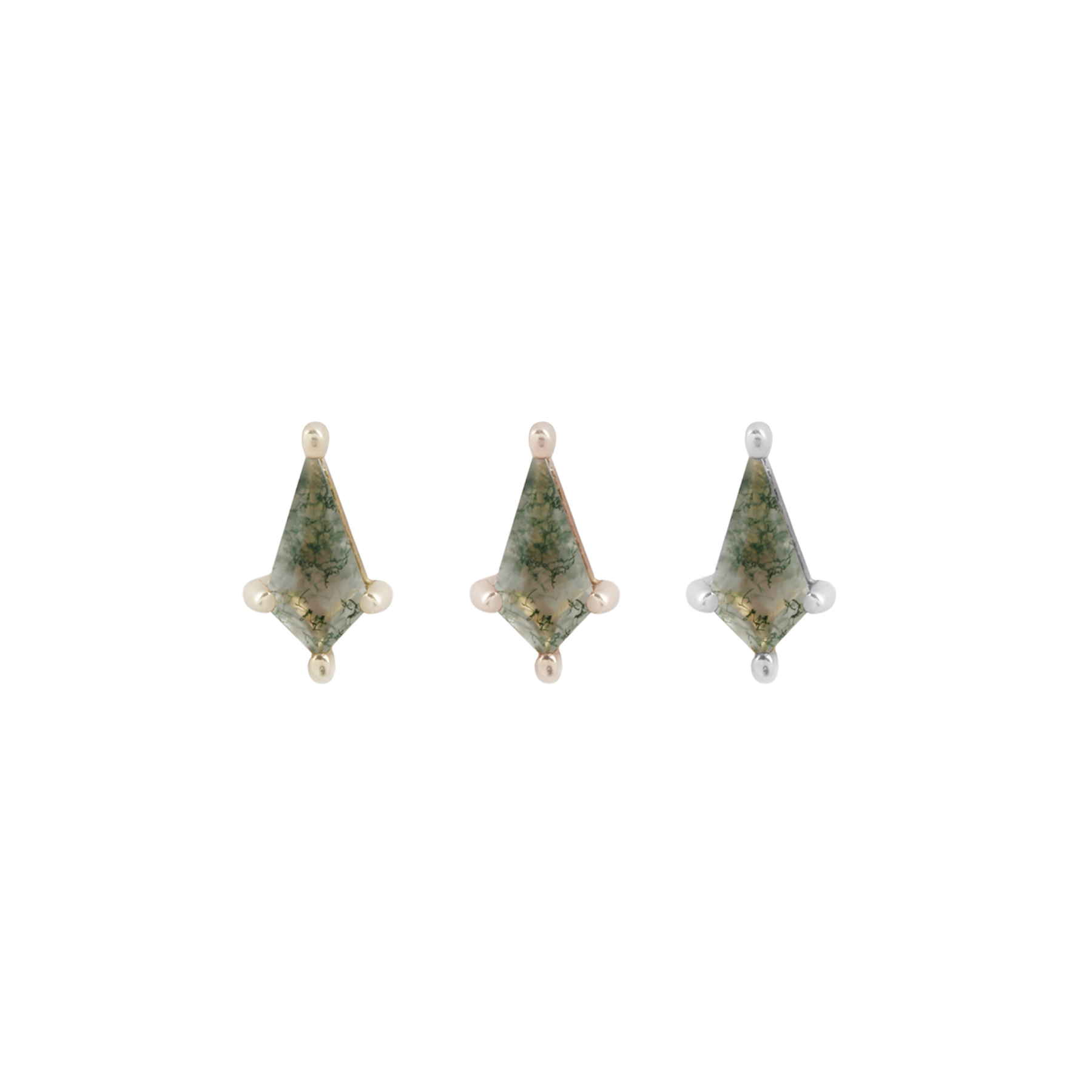 BJO Mini Soho - Moss Agate – M Body Jewelry