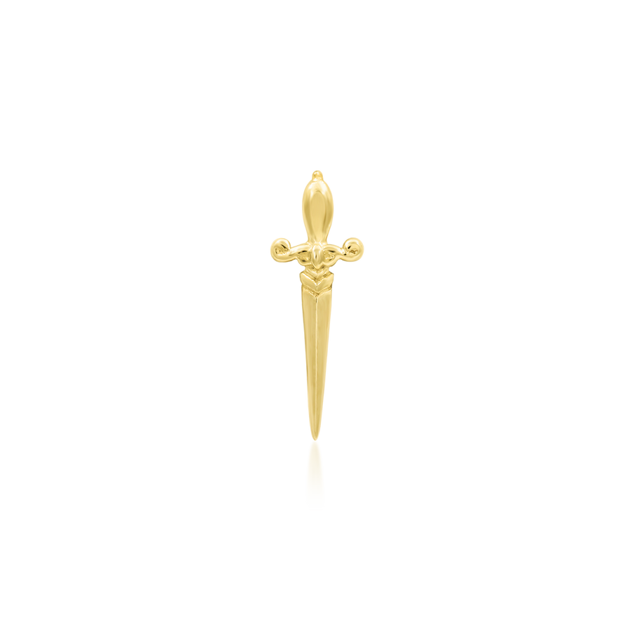 14k Gold Traditional Dagger
